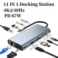 Vendita Hub di aggancio 4/7/8/11in1 Docking station di tipo C hub multi-interfaccia estesa USB 4K per espansore portatile multi-interfaccia Mac