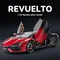 1/24 Lamborghini Revuelto Supercar Legierung Metall Druckguss Auto Modell Sound & Licht Desktop-Sammlung Hobby dekorative Ornament Geschenk
