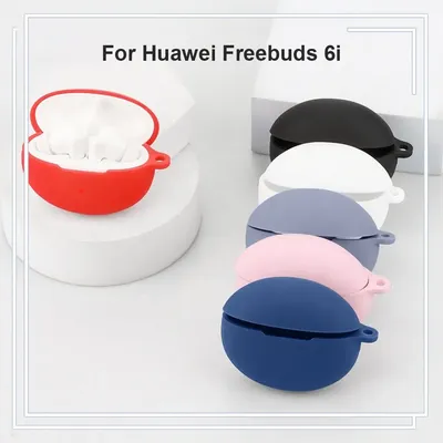 Neue Silikon Schutzhülle Für Huawei Freebuds 6i Abdeckung Stoßfest Anti-Scratch Schutzhüllen Mit Image