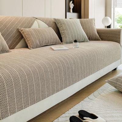 Sofabezug l Form 1 2 3 4 Sitzer,Chenille Couch überzug Anzug Pets Dog Sofaschoner rutschfest Image