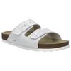 Pantolette JOSEF SEIBEL "Hermine 01", Damen, Gr. 39, weiß, Leder, klassisch, Schuhe, Plateau Sandale, Sommerschuh, Hausschuh mit komfortablem Fußbett