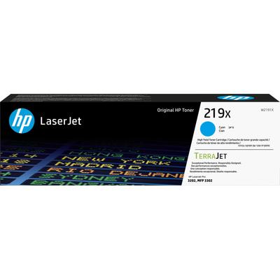 HP Tonerkartusche "219 Original LaserJet", blau (cyan), Tonerpatronen