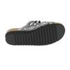 Pantolette LICO "Pantolette Bioline Lady Classic", Gr. 36, schwarz, Synthetik, Schuhe Damenschuh Pantolette Sommerschuh Schlappen Hausschuh