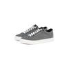 Sneaker TOMMY HILFIGER "TH HI VULC LOW CORE CHAMBRAY", Herren, Gr. 46, grau (anthrazit), Textil, meliert, sportlich, Schuhe, Freizeitschuh, Halbschuh, Schnürer in melierter Optik