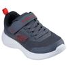 Sneaker SKECHERS "SELECTORS", Kinder, Gr. 33, grau, Textil, Synthetik, sportlich, Schuhe, Freizeitschuh mit Klettverschluss, Größenschablone zum Download