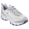 Sneaker SKECHERS "D'LITES", Damen, Gr. 35, beige (beige, grau), Lederimitat, Textil, modisch, Schuhe, Plateausneaker, Chunky Sneaker, Freizeitschuh mit Dämpfung