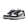 Sneaker PUMA "CAVEN 2.0 SNAKE CHIC", Gr. 38,5, puma schwarz, puma weiß, puma aged silber, sportlich, Schuhe