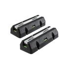 Lot de 2 supports de sol anti-vibrations rubber - 250 x 163 x 98 mm - Arcanaute
