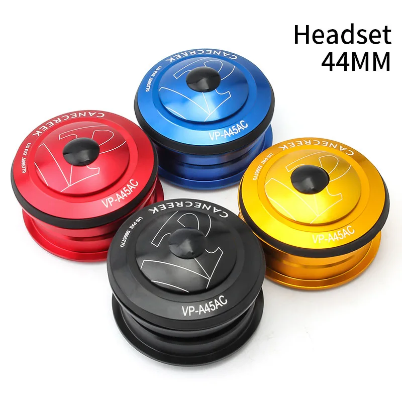 4 Colour Cycling Mountain Bike 44MM Headset 1 1/8 Headset Built Aluminum Bicycle Head Peilin Bearing Headset