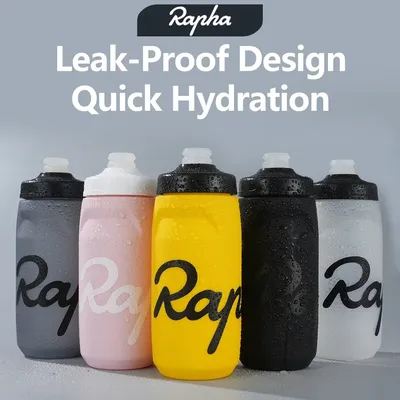 Rapha Cycling Water Bottle 620 750ml Leak-proof Squeezable Taste-free BPA-free Plastic Camping