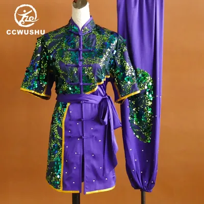 ccwushu wushu taichi taiji clothes changquan uniform Martial arts competition clothing embroidered