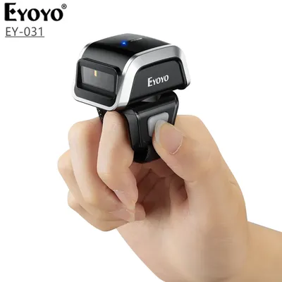 EYOYO Wireless 2D Barcode Scanner Android/iOS/PC Mini Portable PDF417/Data Matrix Scanner Handheld