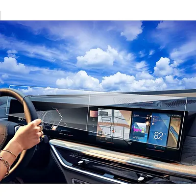 Tempered Glass for BMW X5 M60i X6 xDrive40i Idrive 8 M60i 2024 Car infotainment radio GPS Navigation