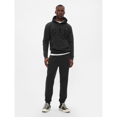 Gap Black Logo Fleece-Lined Joggers