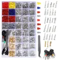 1/1.5/1.8/2.2/2.3/2.5/2.8/3.5mm Kit perni connettore Terminale a crimpare Pin Cavo elettrico maschio e femmina per auto Spina non isolata a crimpare