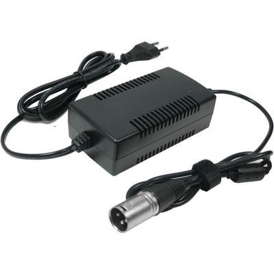 Trade-shop - eBike Netzteil 42V 2A Ladegerät Ladekabel für 36V Akkus mit 18,5mm x 15,5mm 3pin xlr Image