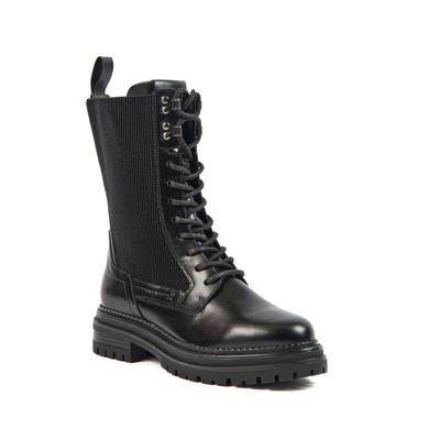 Pod Polly Leder/Textil Damenstiefel Schwarz Image