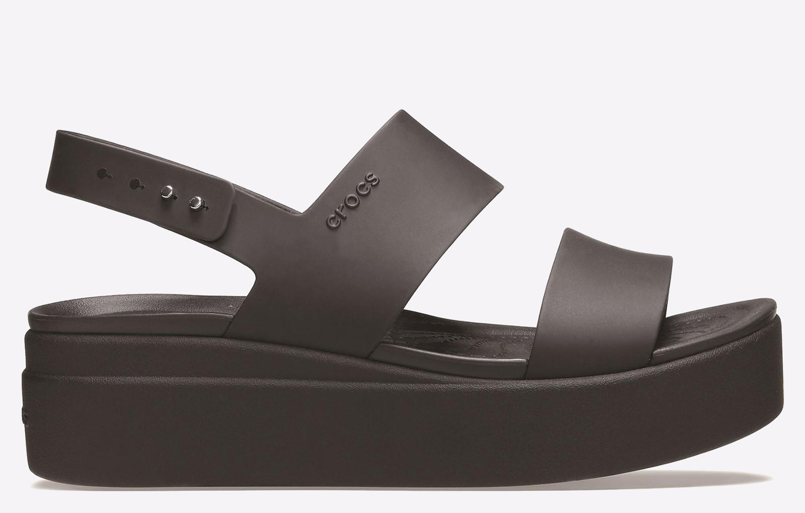 Crocs Brooklyn Niedrige Keil Plateau Sandalen