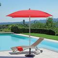 Gruppo Maruccia - Ombrellone da Giardino in Alluminio Anodizzato Telo Olefin 2x2 Metri Rosso, Uso