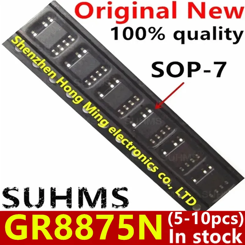 (5-10piece)100% New GR8875N GR8875NRKAG sop-7