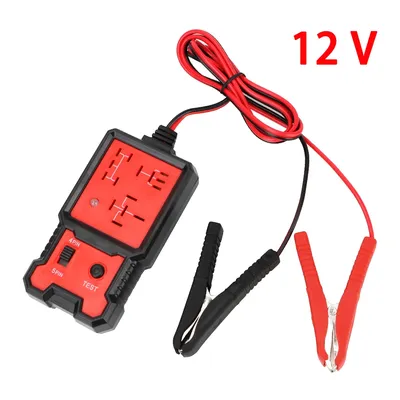 Electronic Automotive Relay Tester 12V Auto Relay Diagnostic Tool Small Handheld DIY Car Relay