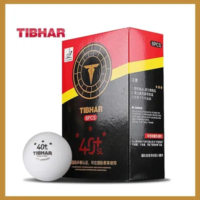 TIBHAR 3-Star Seamless Table Tennis Ball 40+ New Plastic ITTF Approved Professional Ping Pong Balls