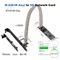 5GBase-T 1 Port 5000Mbps M.2 b key M key to PCIe 5gb Ethernet Card RTL8126 RJ45 LAN Controller Card