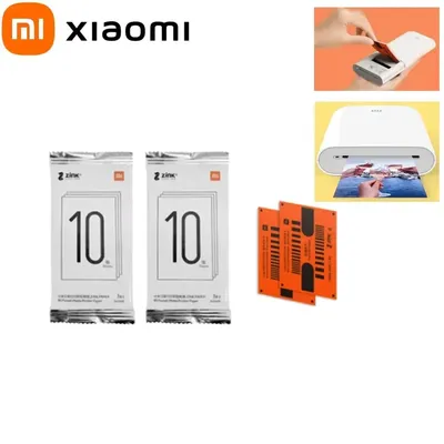 50/100/150 Pieces Original Xiaomi Zink 2"x3" Premium Photo Paper 50/Pack Sealed New For Xiaomi ZINK AR Pocket Printer 1s