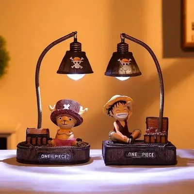 One Piece Luffy Chopper anime peripheral cartoon cute night light figurines personalized desktop