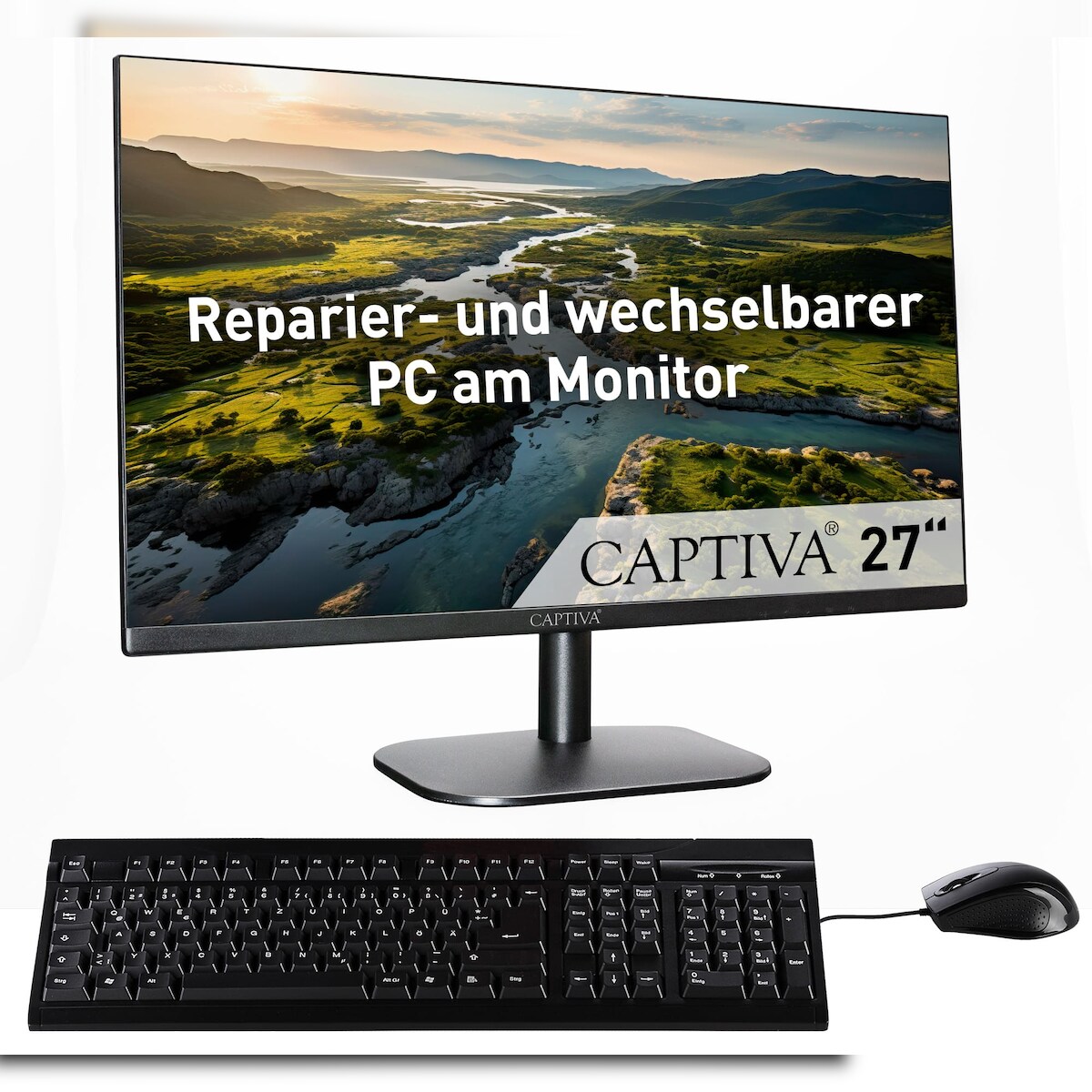 Captiva All-in-One Power Starter I84-916 (27.0"/Ultra 5-125H/500GB/16GB/WLAN/Windows 11 Home 64-bit) Image