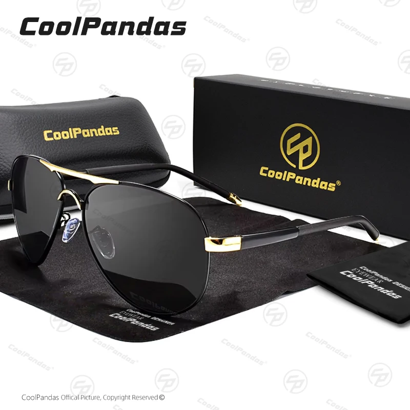 Neue Design Outdoor Sport Pilot Polarisierte Sonnenbrille Männer Frauen Anti-Glare Fahren Gläser Trendy Shades Spiegel Objektiv sonnenbrille Image