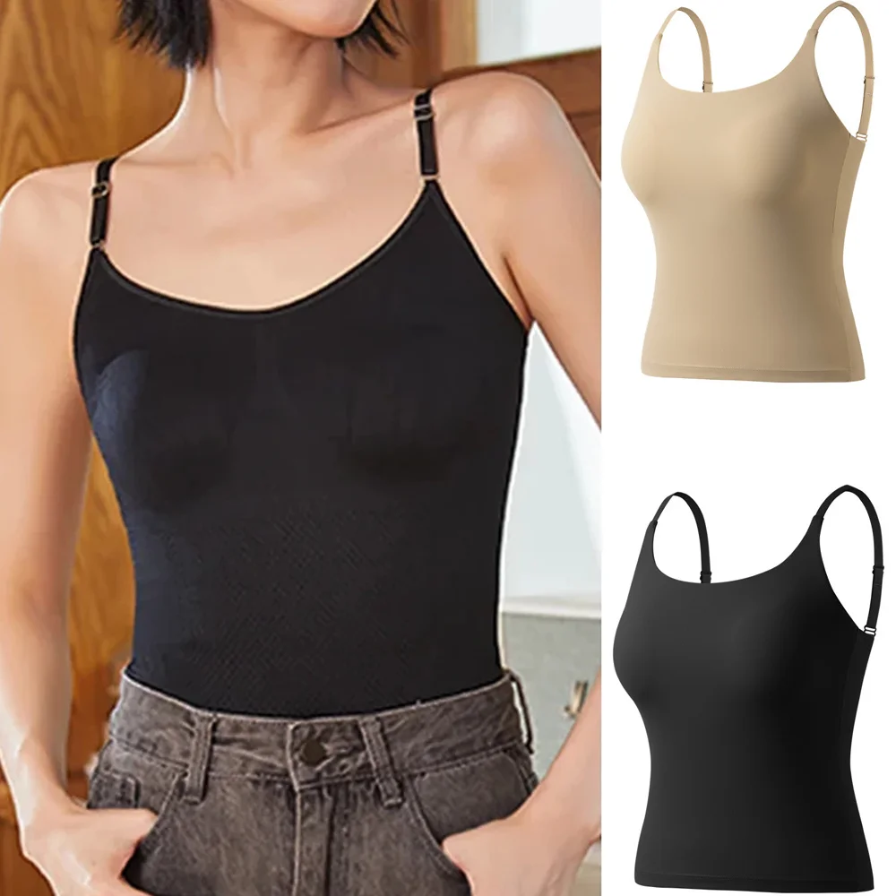 Frauen Bauch Kontrolle Shape wear glatte Körperform ung Leibchen Tanktops plus Größe abnehmen Unterwäsche nahtlose Kompression Shaper Image