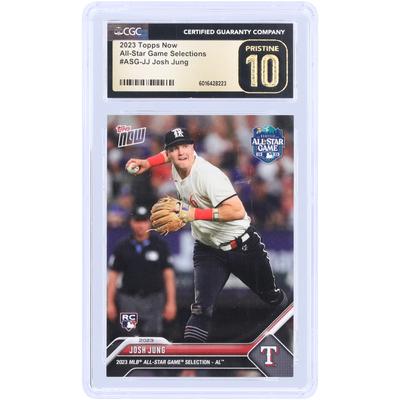V106832 Ranger Josh Jung Texas Rangers 2023 Topps Jetzt 2023 MLB All-Star Game Selection – AL #ASG-JJ CGC authentifizierte makellose 10 Rookie-Karte Josh Jung UNS TPP TRADING CARDS 45664 COLTRC CC01BB1535 #75 Image