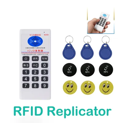 Handheld RFID Key Writer 13.56Mhz UID Token Clone Copier 125Khz Copy Label Duplicator IC ID Badge