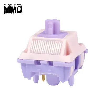 MMD Princess V4 Switch RGB Light Guide Custom 5Pin Linear Tactile Mechanical Keyboard LY Smooth