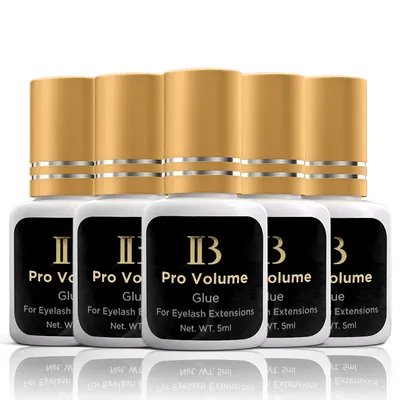10 Bottles IB Pro Volume Glue 0.5s Korea Professional IBeauty Master False Lash Glue for Eyelash