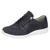 Schnürschuh WALDLÄUFER "M-IRA-Soft", Damen, Gr. 6 (39), blau (nachtblau), Nubukleder, Textil, sportlich, Schuhe, Freizeitschuh, Halbschuh, Komfortschuh in Schuhweite M (extra weit)