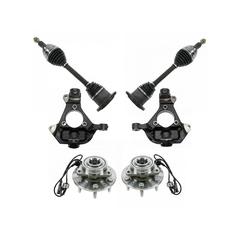 2007-2013 Cadillac Escalade EXT Axle Wheel Hub and Steering Knuckle Kit - TRQ