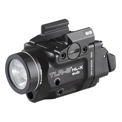 Streamlight TLR-8 HL-X SUB USB SL-B9 Rechargeable 1000 Lumens LED Weapon Light for Sig Sauer P365/XL Closed Rail Systems with High And Low Switches