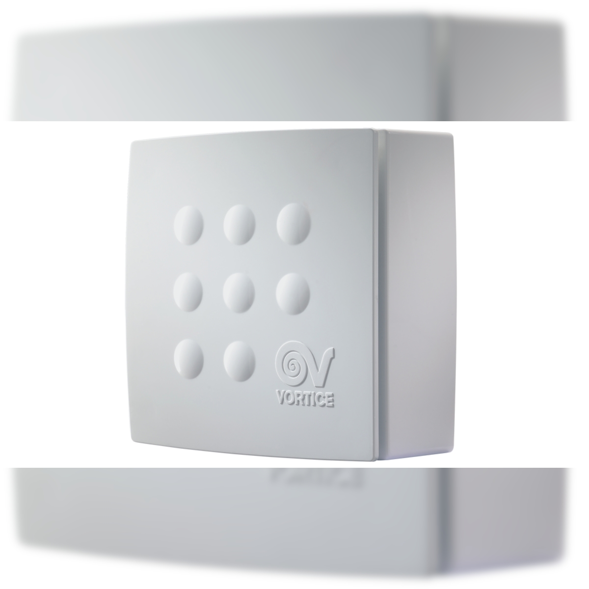 Vortice Schachtventilator Quadro Micro 100 THCS AP Weiß 28 Image