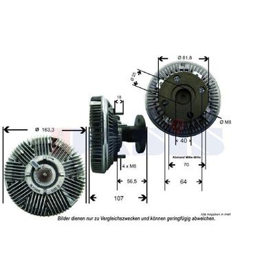 AKS DASIS Universal Ø163mm 163mm 448012N