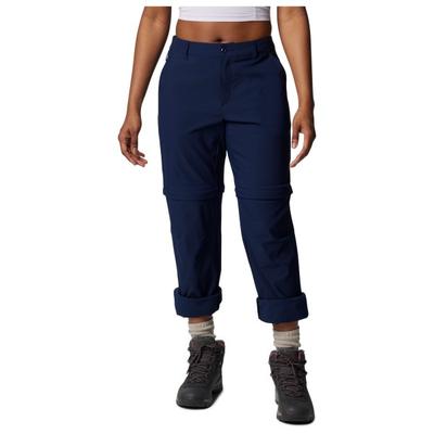 Columbia - Women's Leslie Falls Convertible Pant - Trekkinghose Gr 8 - Long blau Image