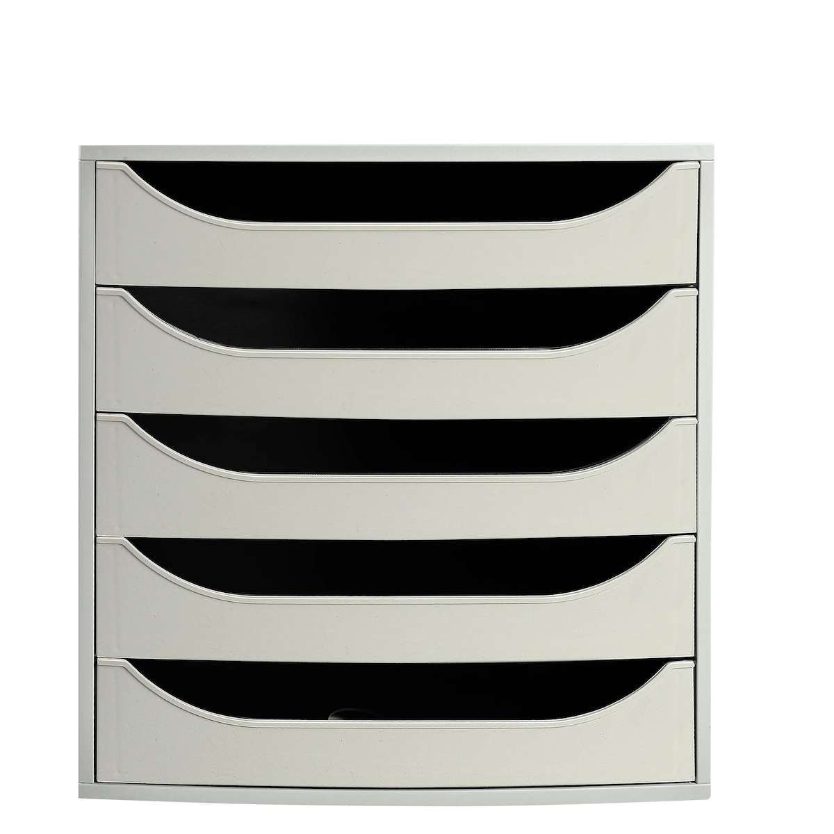 Exacompta 229606D ECOBOX Schubladenbox mit 5 Schubladen - Grau Image