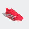 Fußballschuh ADIDAS PERFORMANCE "PREDATOR CLUB KIDS FG/MG", Gr. 37, rot (lucid rot, cloud weiß, core schwarz), Synthetik, sportlich, Schuhe