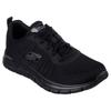 Sneaker SKECHERS "TRACK-NEW STAPLE", Damen, Gr. 36, schwarz, Textil, Lederimitat, unifarben, sportlich, Schuhe, Fitnesssneaker, Freizeitschuh mit Skechers Memory Foam
