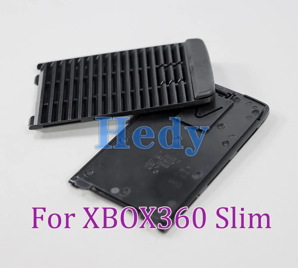 1PC Replacement Black HDD cover For Microsoft Xbox 360 S Slim Controller Hard Drive Cover for XBOX 360 E Plastic Case
