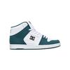 Sneaker DC SHOES "Manteca 4 Hi", Gr. 7,5(40), weiß, blau jay, 51.34% Leder, 48.66% Synthetikmaterial, Schuhe