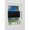 Plissee K-HOME "Klemmfix Pisa" Gr. 20, grau (anthrazit), B:45cm H:130cm, Obermaterial: 100% Polyester, Plissees, Crushed-Optik