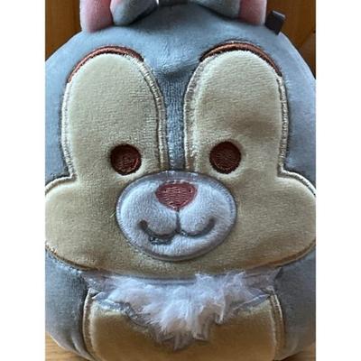 Disney Toys | Disney Thumper Squishmallow Plush Stuffed Animal Toy 6.5" | Color: Gray/Pink | Size: Os (Baby)