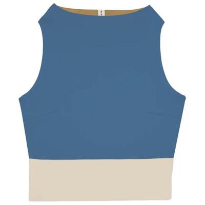 MYMARINI - Women's Surf Top - Bikini-Top Gr S blau Image